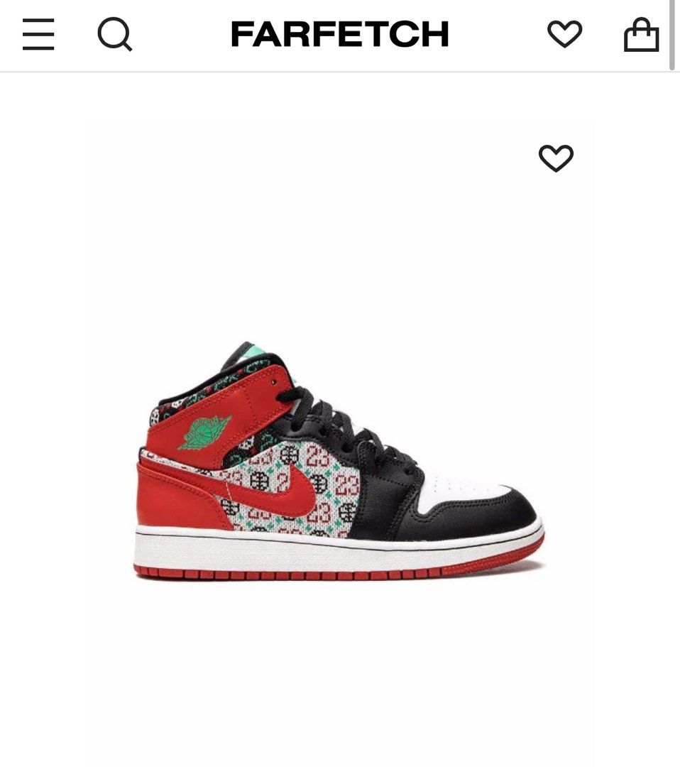 Nike Jordan 1 Mid Ugly Sweater Xmas Women s Fashion Footwear Sneakers on Carousell