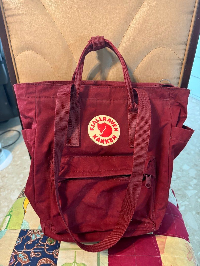Kanken Totepack Ox Red Fjallraven Kanken Totepack Ox Red 23710326