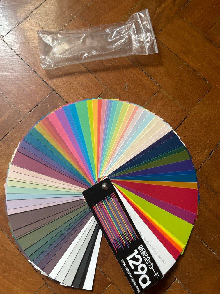 Paint Palette Color Card Chart, Hobbies & Toys, Stationary & Craft, Art ...