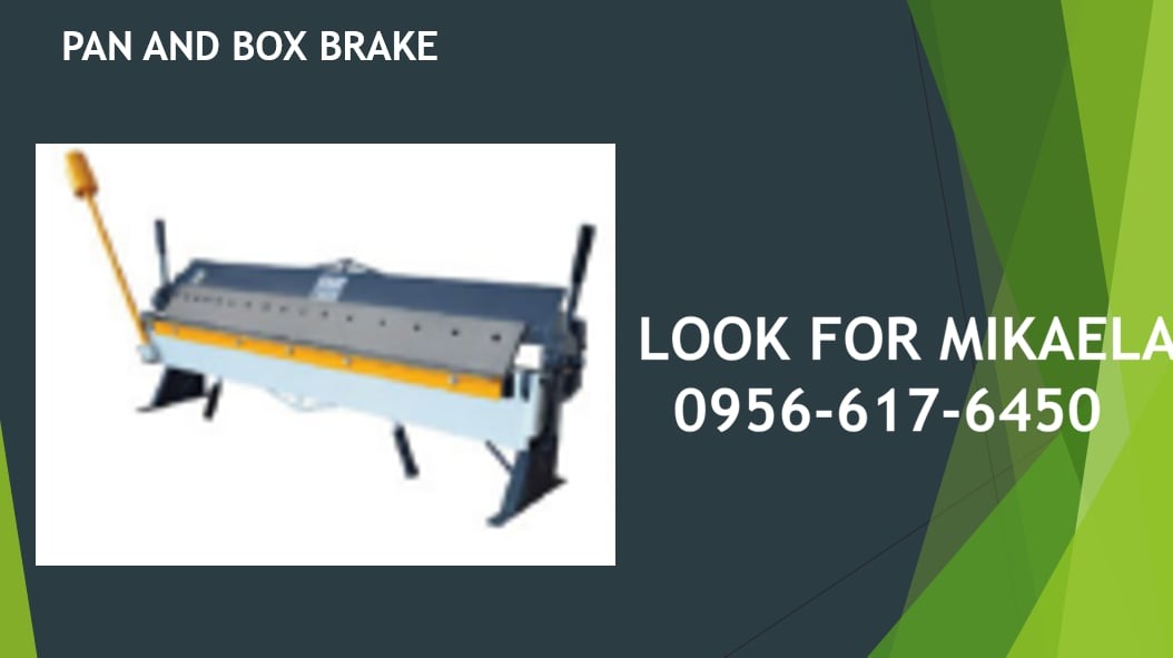 PAN AND BOX BRAKE, Commercial & Industrial, Construction Tools ...