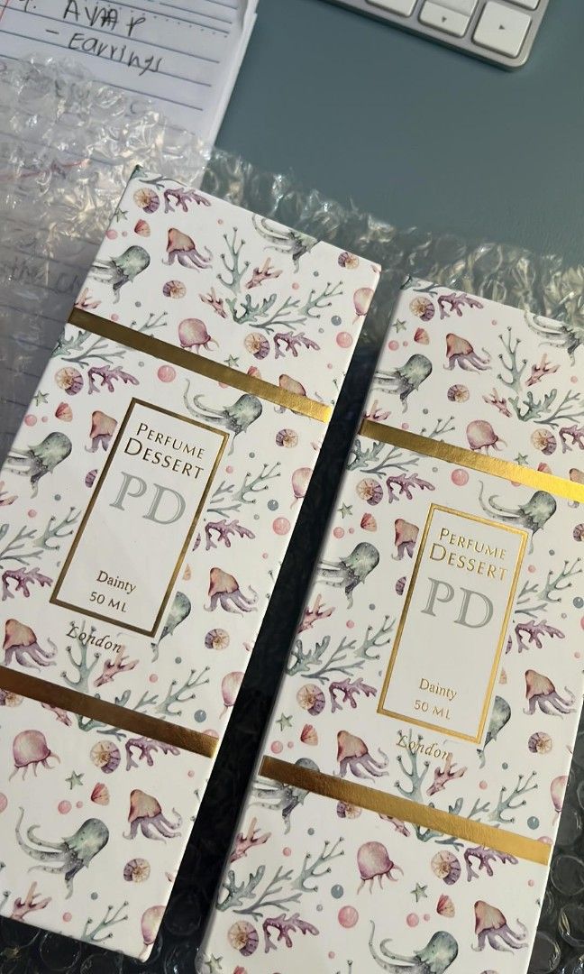 Perfume Dessert London Red Velvet, Dreamy, Dainty, Plum and