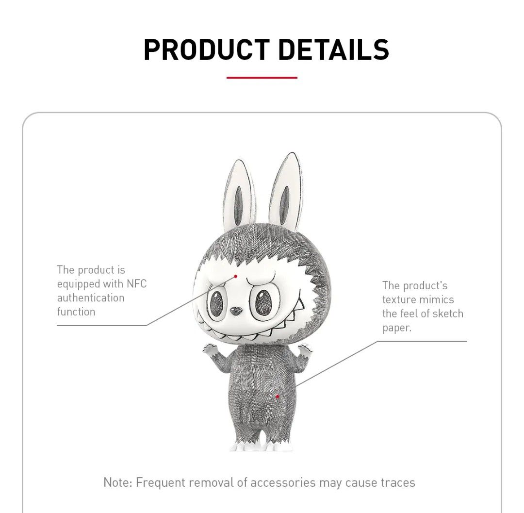 【完売品】 labubu 1000% sketch フィギュア ポップマート メガラブブ 1000% スケッチ | LABUBU POP MART