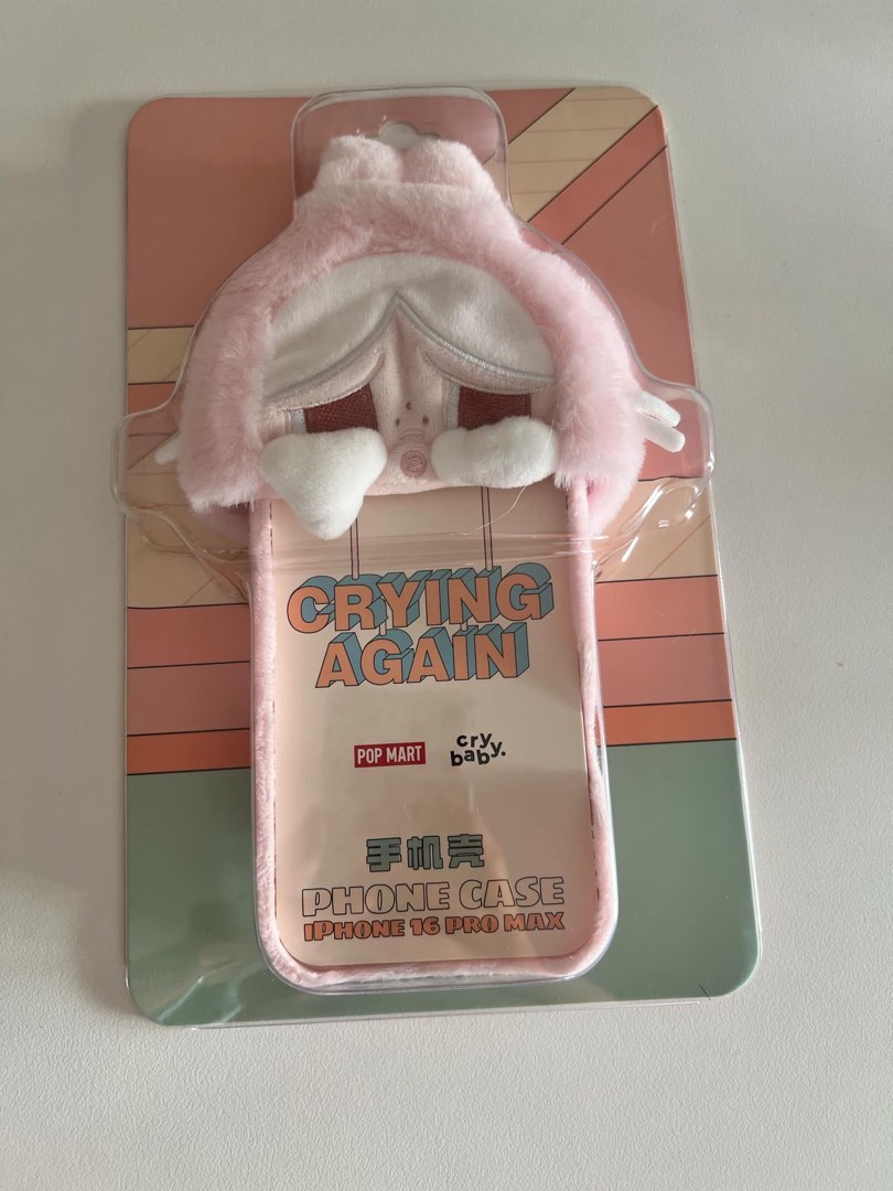 Popmart Crybaby Crying Again Series Phone Case iPhone16 Pro Max, Mobile ...