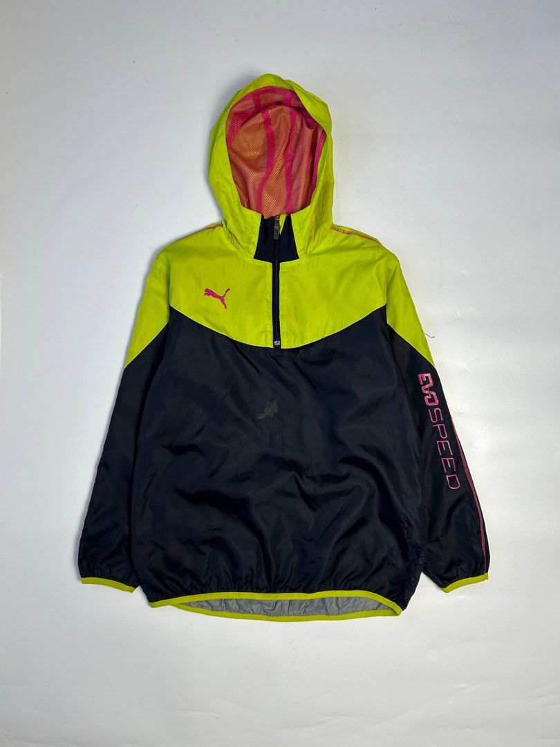 PUMA LIGHT JACKET WITH HOODIE Men s Fashion Tops Sets Hoodies on Carousell