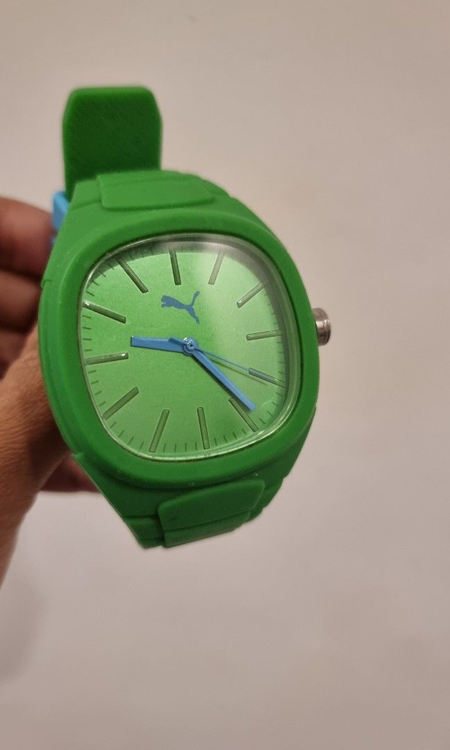 Puma green watch top