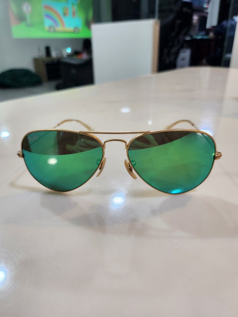 Ray ban green flash polarized cheap
