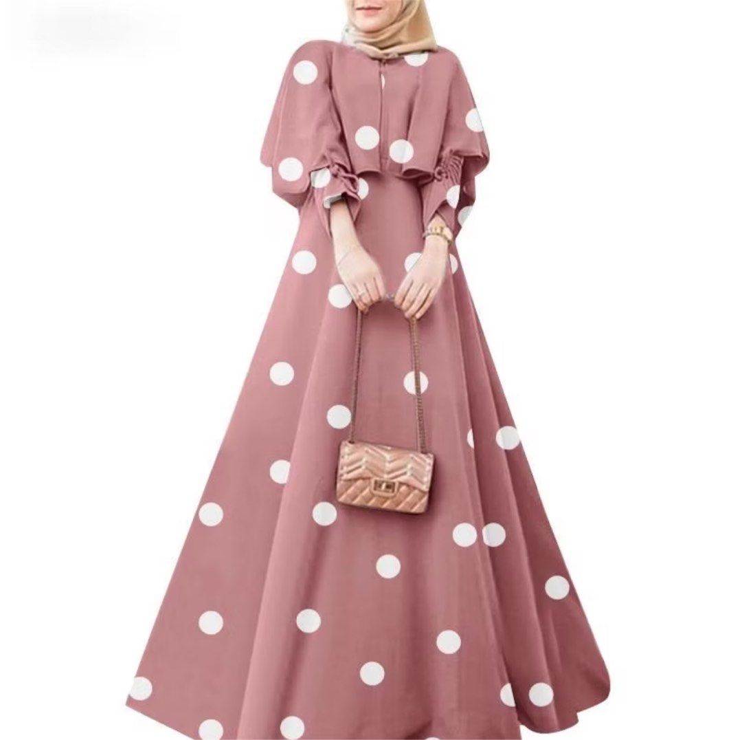Retro Dress New Women s Fashion Muslimah Fashion Dresses on Carousell
