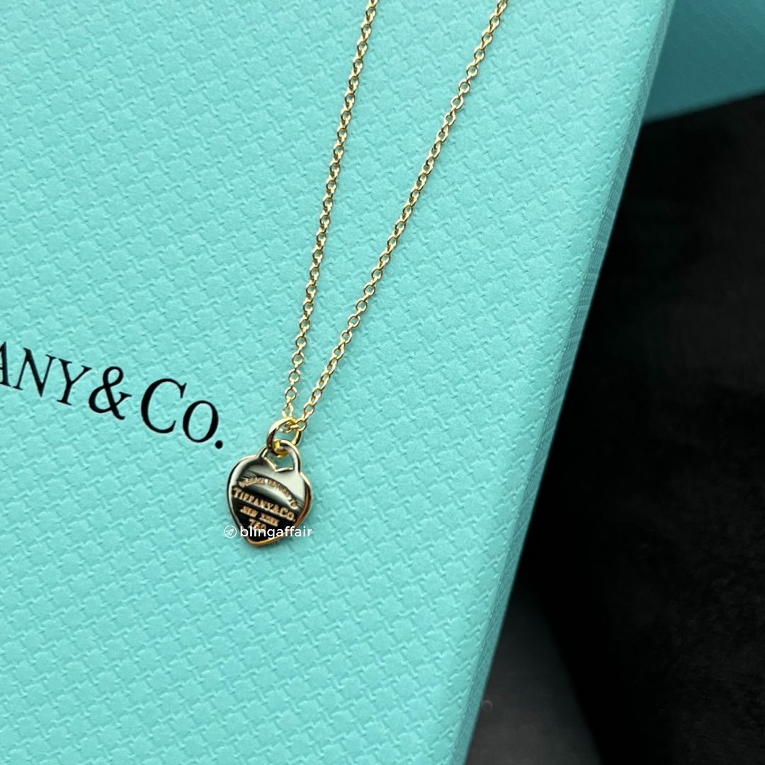 Return to Tiffany Mini Heart Pendant Women s Fashion Jewelry Organisers Necklaces on Carousell