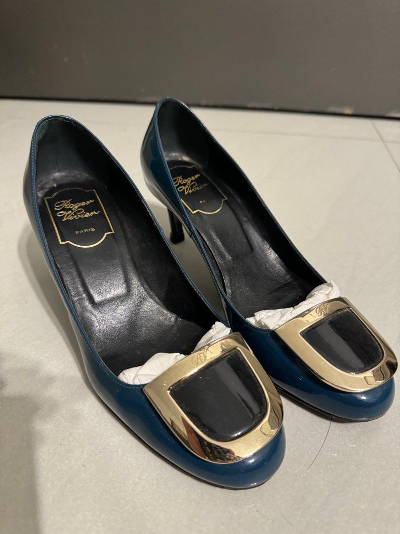 Roger Vivier Women high heels Size 36.5, 女裝, 鞋, 高跟鞋 Carousell