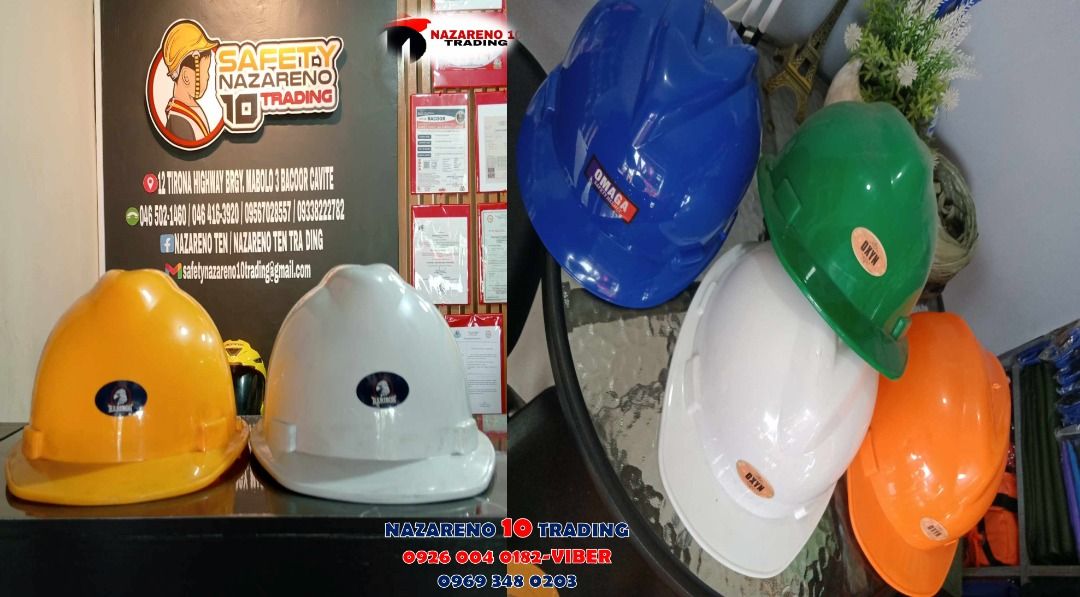 SAFETY HARD HAT ORDINARY HARD HAT (Category: Looking For) located in Las Pinas. Submitted by itsmegelai.ram (Listing ID 1329843318, Image 1). Description: HARD HAT ordinary with Chin Strap head protection ALSO, WE HAVE >KIDS HARD HAT >RESCUE HELMET >BLUE EAGLE HARD HAT Pin Location: Nazareno 10 Trading #12 General Tirona Highway Mabolo 3 Bacoor Cavite CONTACT PERSON: GIRLIE 0926 004 0182 (GLOBE) 0969 348 0203 (SMART) STORE HOURS: 8a.m to 5p.m Mon