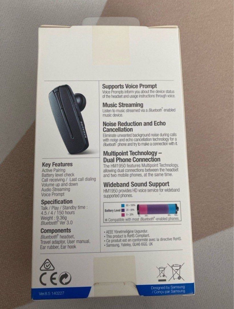 Samsung Mono Headset HM1950