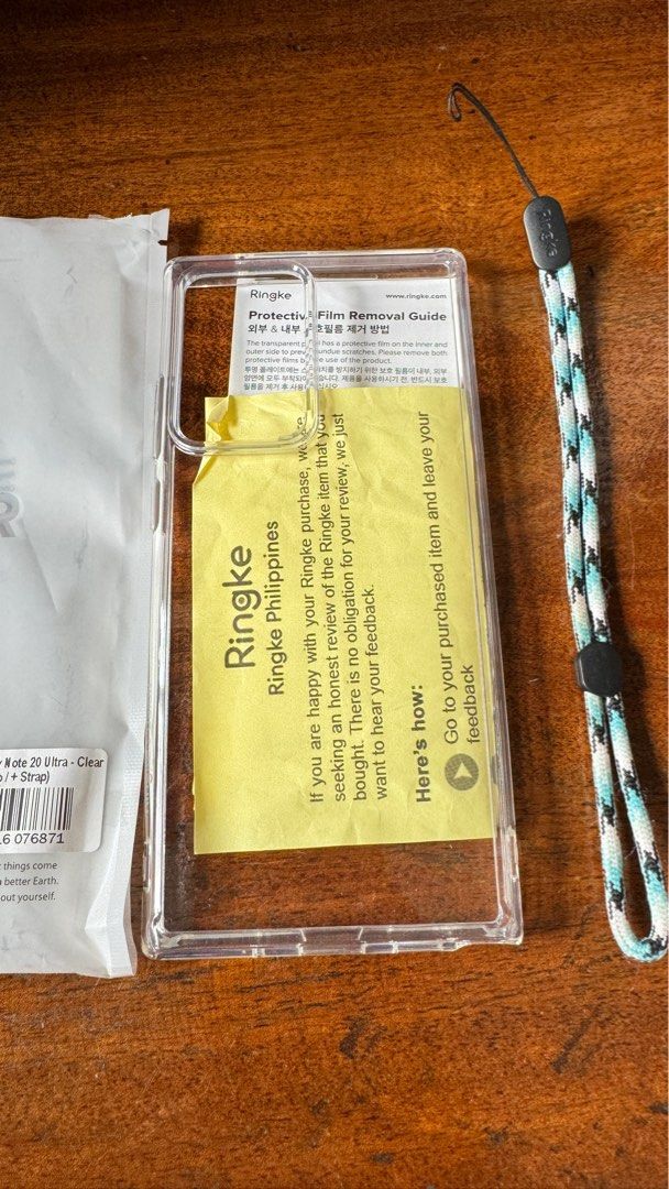 Samsung Note 20 Ultra Ringke Case/ Samsung S21 case (Category: Other Mobile & Gadget Accessories) located in Anao. Submitted by declutterwithme0520 (Listing ID 1329932154, Image 2). Description: Naopen lamg pero hindi na nagamit,sold my phone after dumating ang Ringke😀 S21 (yellow green)case 100.