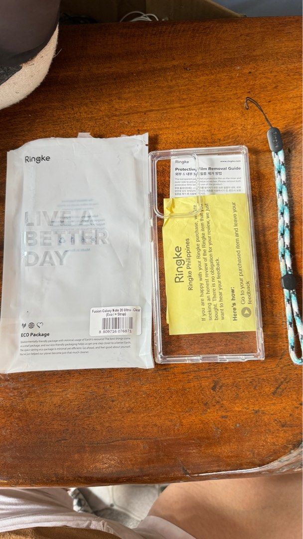Samsung Note 20 Ultra Ringke Case/ Samsung S21 case (Category: Other Mobile & Gadget Accessories) located in Anao. Submitted by declutterwithme0520 (Listing ID 1329932154, Image 1). Description: Naopen lamg pero hindi na nagamit,sold my phone after dumating ang Ringke😀 S21 (yellow green)case 100.