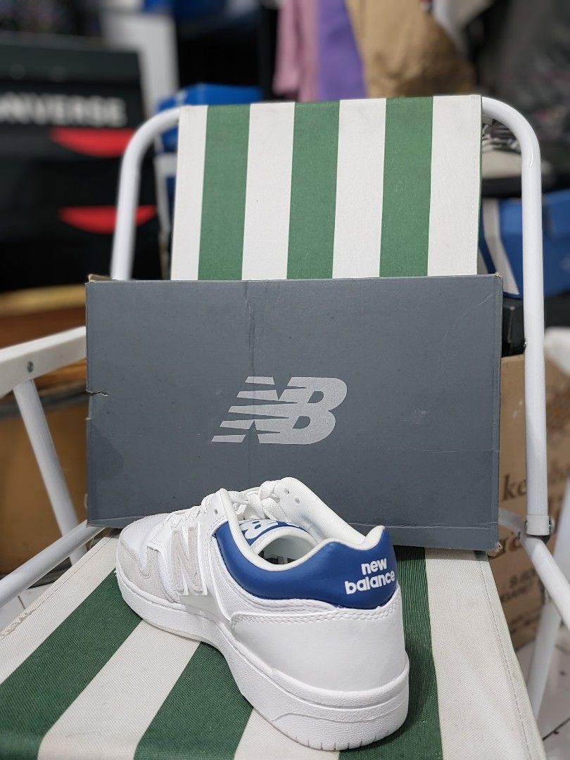 Sepatu Brand new balance NB LEATHER MESH ori Fesyen Pria Sepatu Sneakers di Carousell