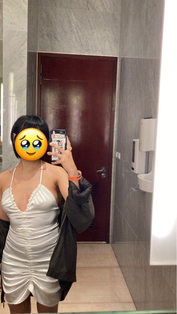 Sexy Ruched Silk Dress (Category: Dresses) located in Antipolo. Submitted by madforsan (Listing ID 1329908149, Image 2). Description: .
