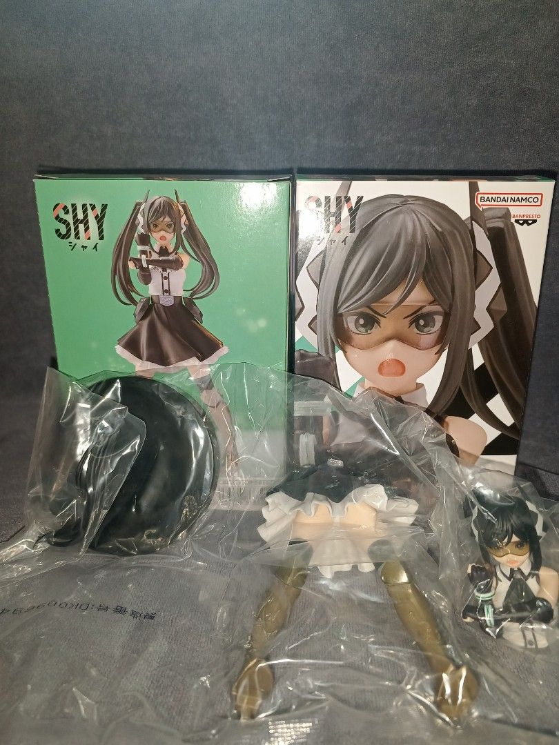 Shy Banpresto Bandai Spirits (Category: Figurines & Statues) located in Caloocan City. Submitted by miyshoppe (Listing ID 1329893157, Image 1). Description: SHY ANIME BANDAI SPIRITS LAST 2PCS AVAILABLE.