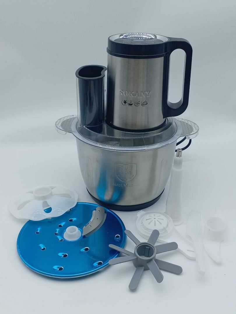 sokany 6 in 1 3.5L food Machine LCD 3.5L Meat Chopper Fufu Pounding