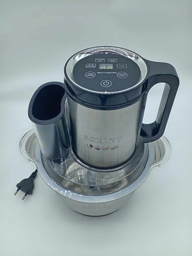 sokany 6 in 1 3.5L food Machine LCD 3.5L Meat Chopper Fufu Pounding