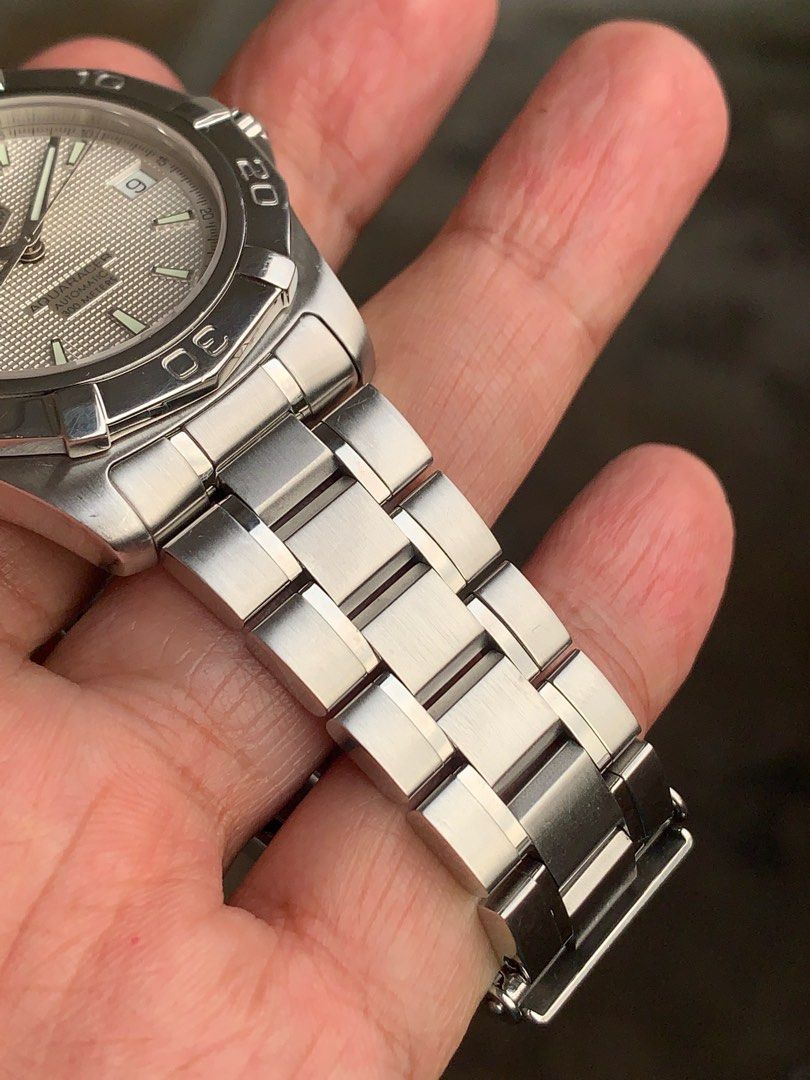 Tag Heuer Aquaracer Automatic WAF2111 38mm Luxury Watches on Carousell