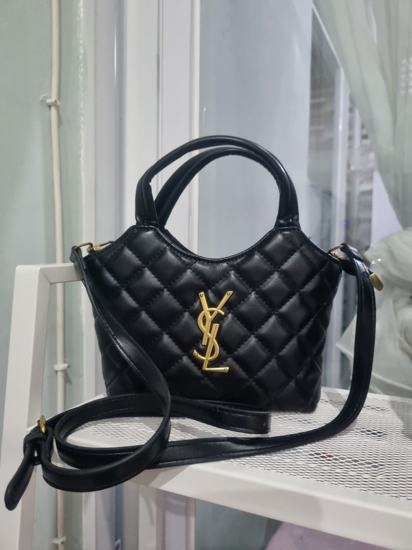 Tas Ysl mini tote super mulus Fesyen Wanita Tas Dompet di Carousell
