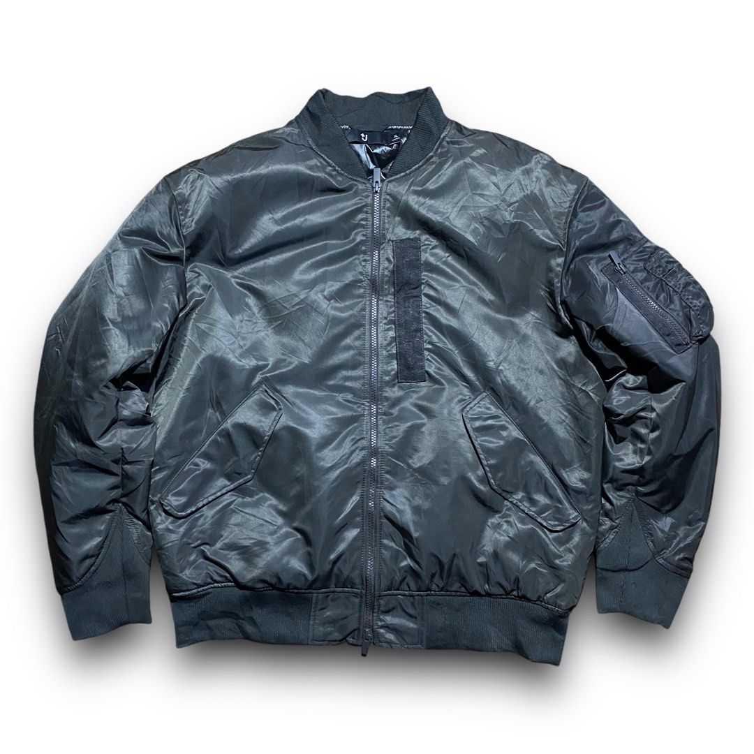 Ma Jil Sander Uniqlo Bomber J Hybrid Down Oversized MA-1 Blouson