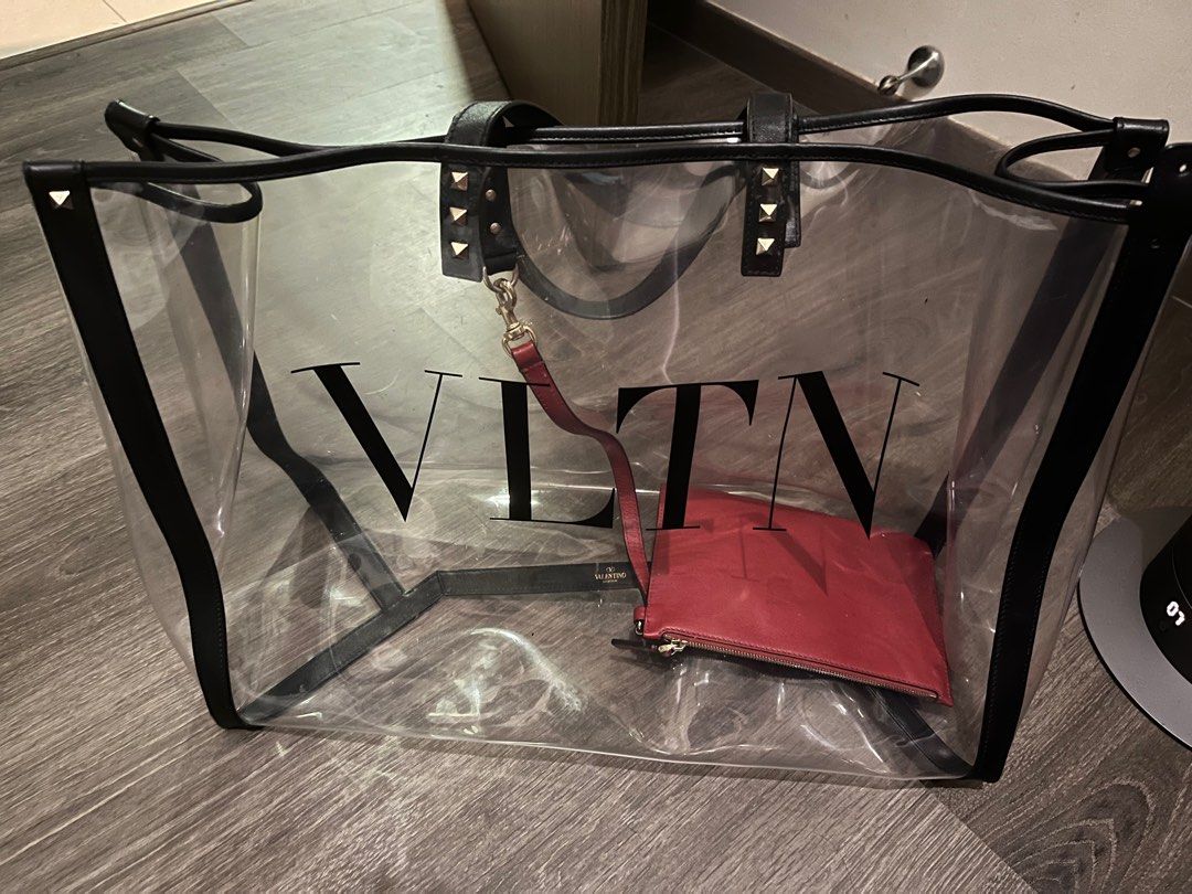 Vltn transparent bag on sale