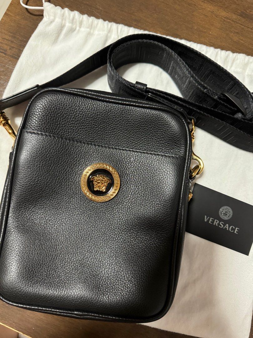 Versace crossbody bag mens on sale