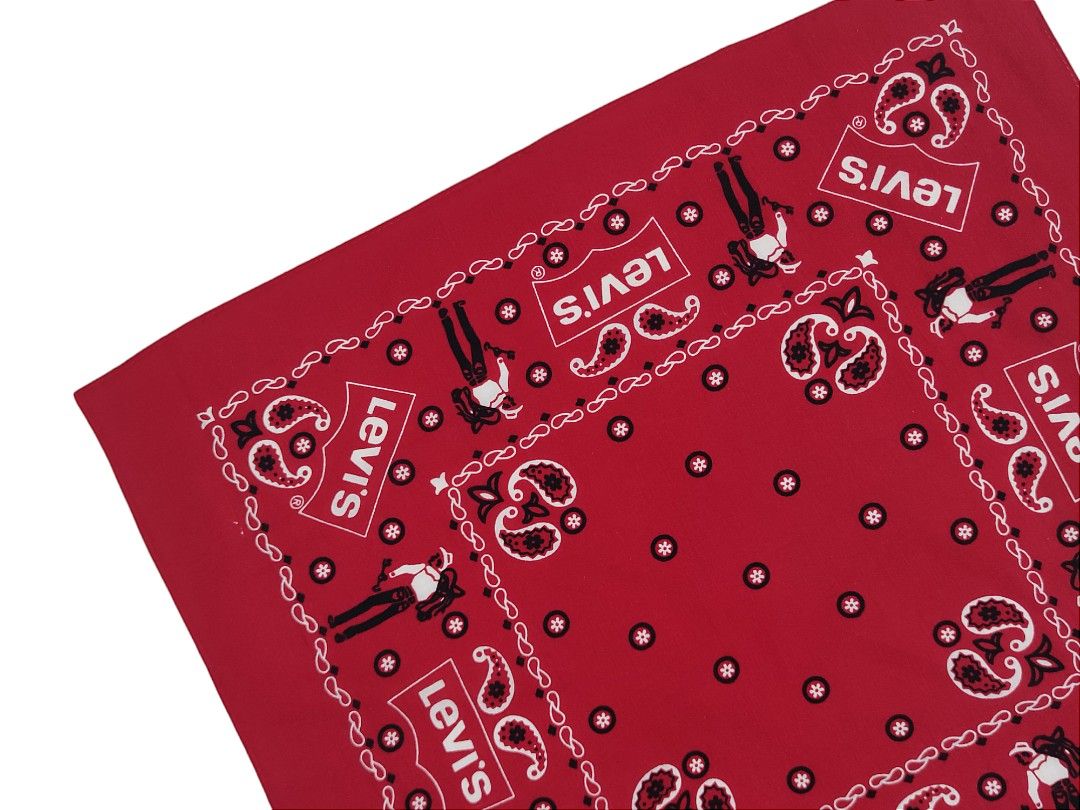 Levi's 60's サドルマン バンダナ カウボーイ ヴィンテージ 片耳 1960's~70's Levi's Vintage Bandana サドルマン 片耳 【0613A42