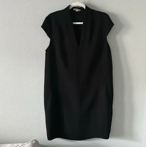 Whistles paige v neck dress best sale