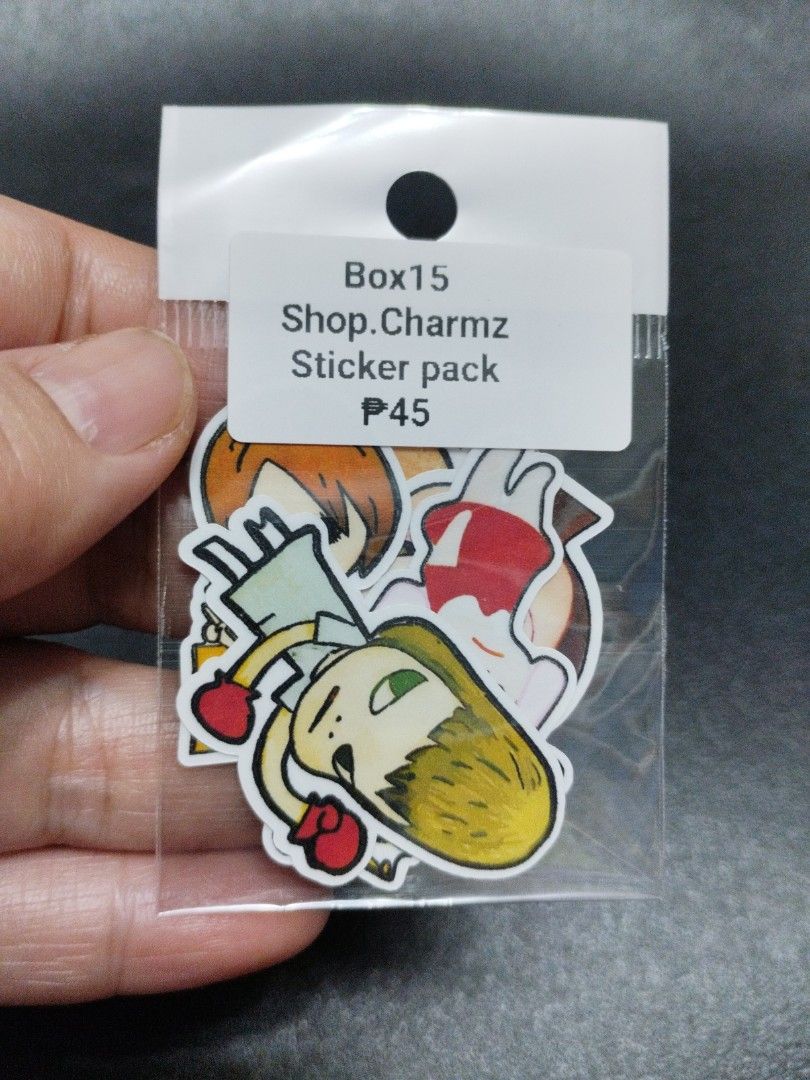 Yoshitomo Nara Sticker pack (Category: Art & Prints) located in Manila. Submitted by krystalchewey_ (Listing ID 1329908413, Image 1). Description: actual photo posted 5pcs each pack random.