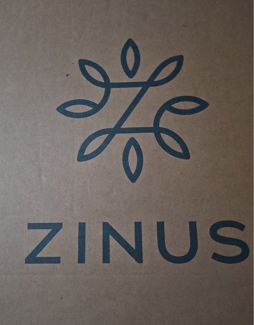 Zinus bed side table Black, Furniture & Home Living, Furniture