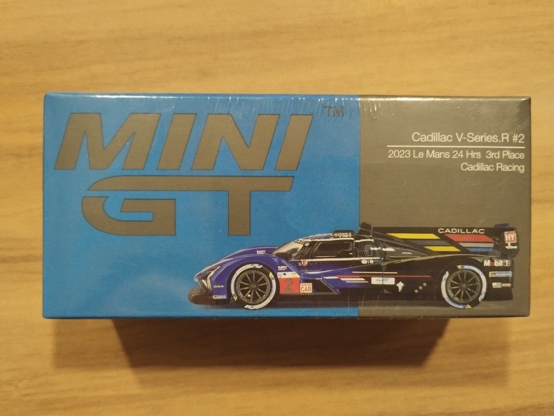 Mini GT 1:64 Cadillac V-Series.R #2 – Le Mans 24 Ore 2023 3° Posto, Edizione #716, Blu - 4