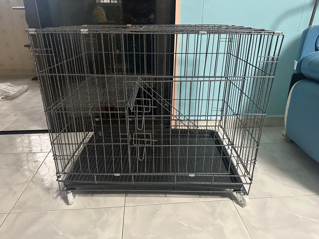 1 Layer Cage (Category: Homes & Other Pet Accessories) located in Singapore. Submitted by perfectvalue (Listing ID 1333894513, Image 2). Description: As good as new, just without the box.