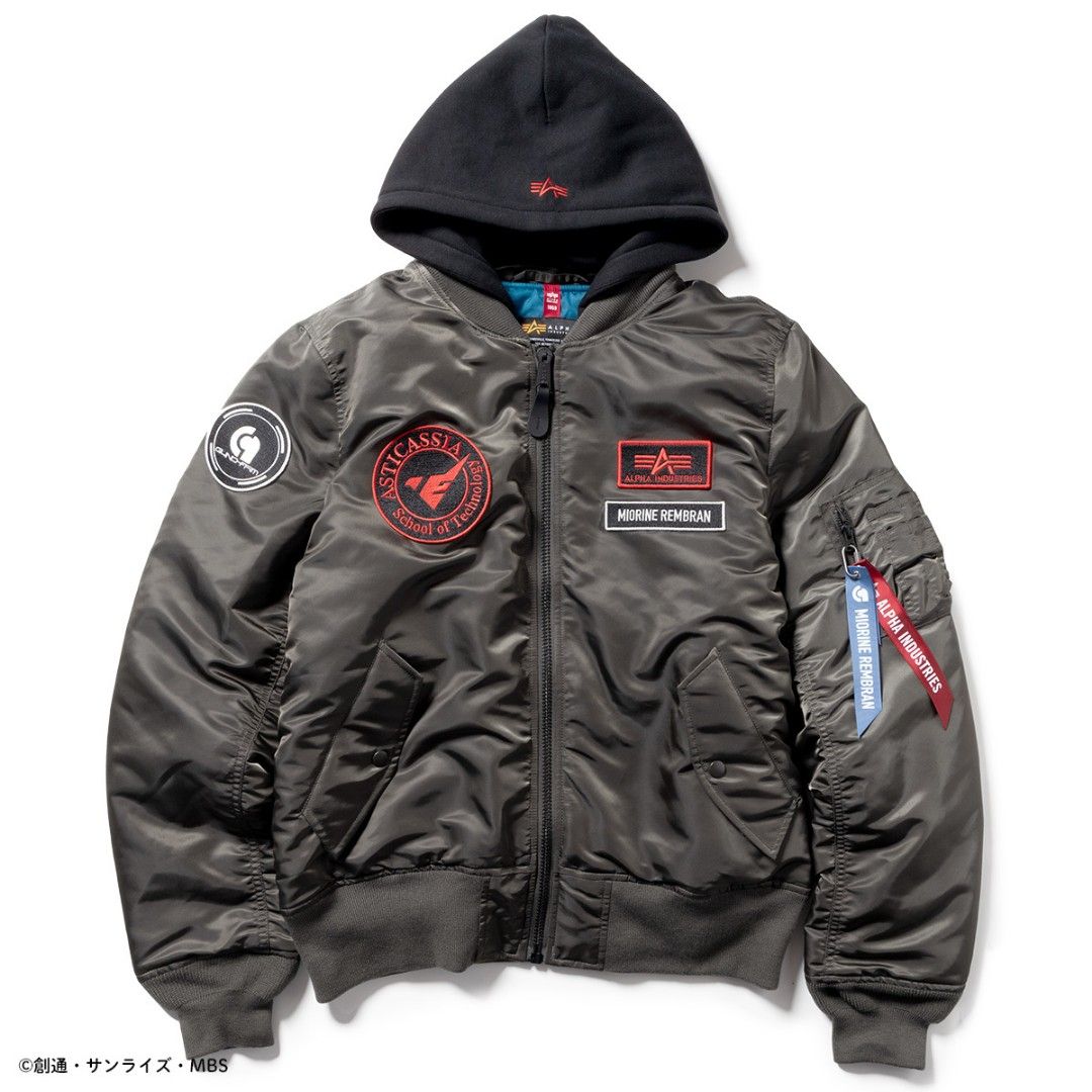 STRICT-G ALPHA INDUSTRIES MA-1 ザフト アスラン New Hathaway's