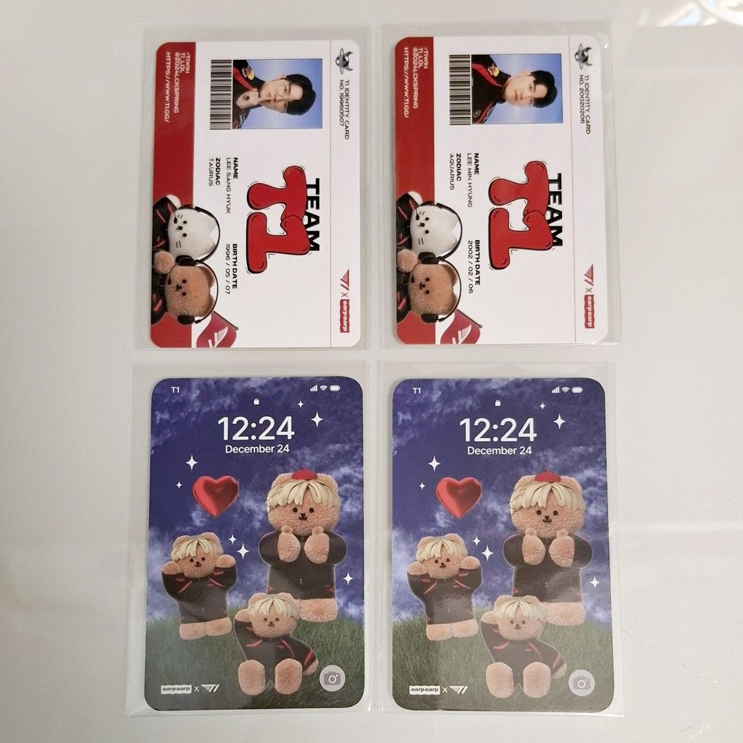 出/換T1 earpearp 小卡faker gumayusi oner zeus keria, 興趣及