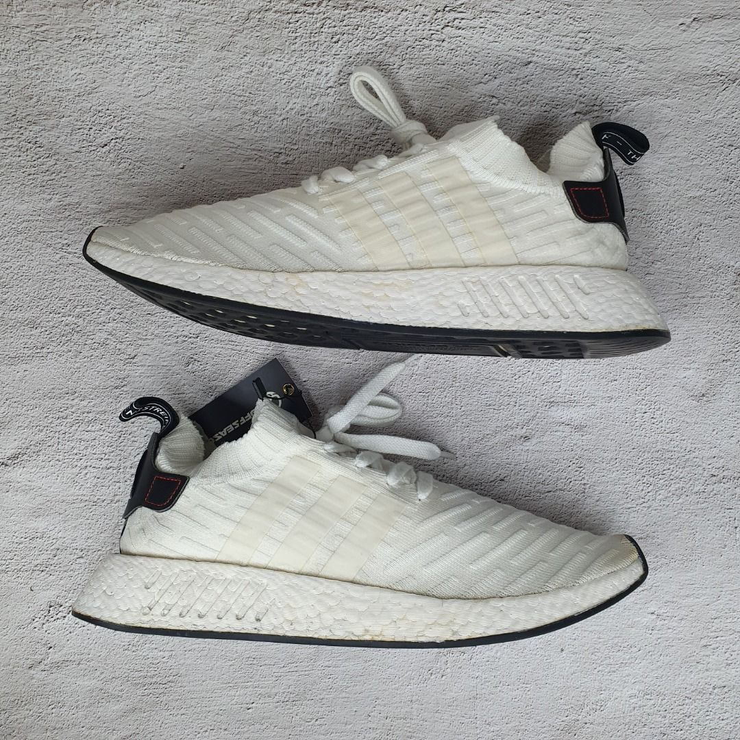 Adidas NMD R2 Primeknit men's 10 US  P1,500 only! , Men's Fashion,  Footwear, Sneakers on Carousell