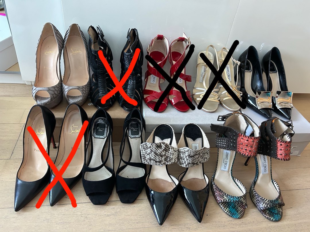 Louboutin jimmy choo sales