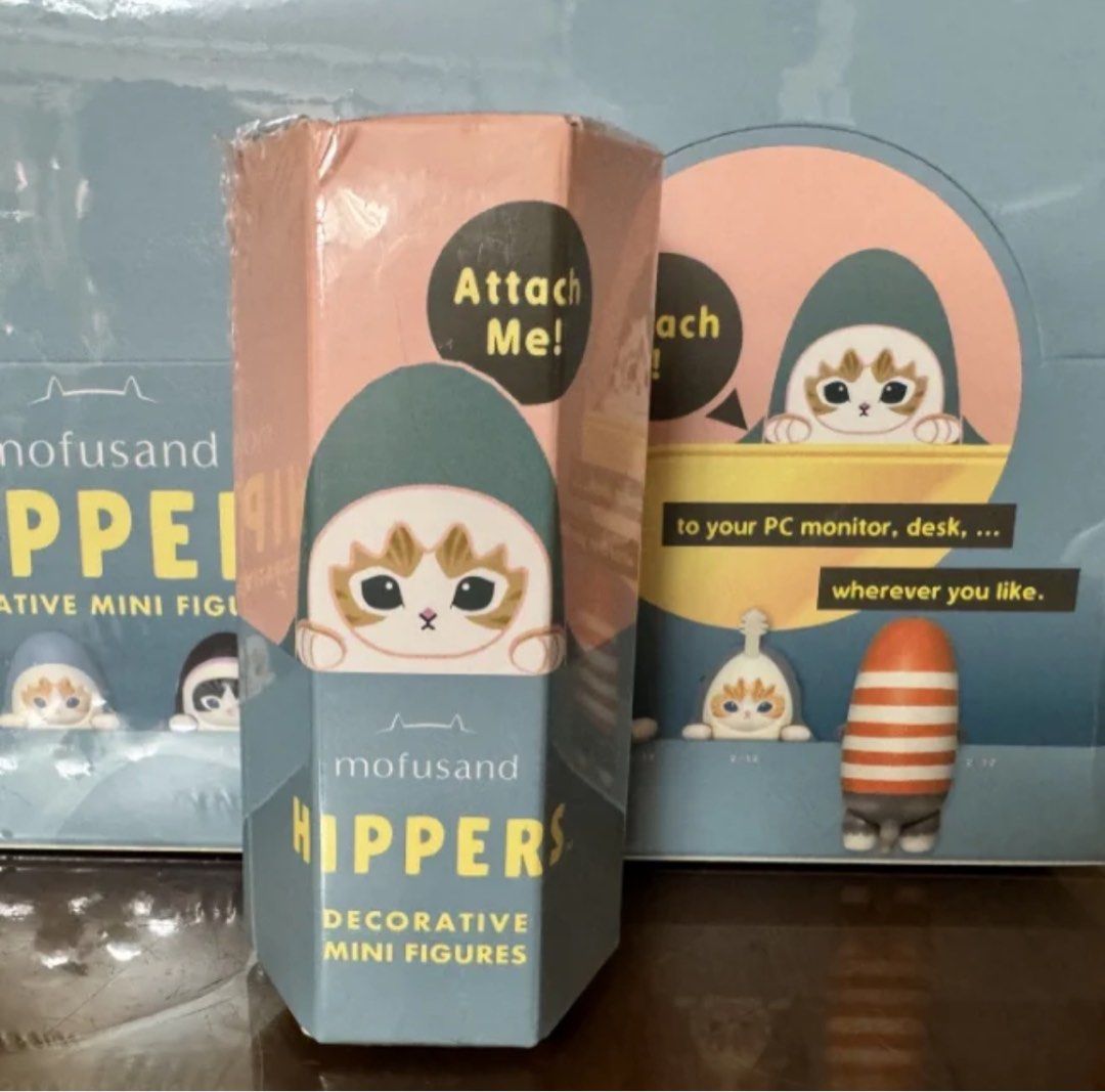 Authentic Brand New Sealed Mofusand Hippers (tags: sonny angel, smiski ...
