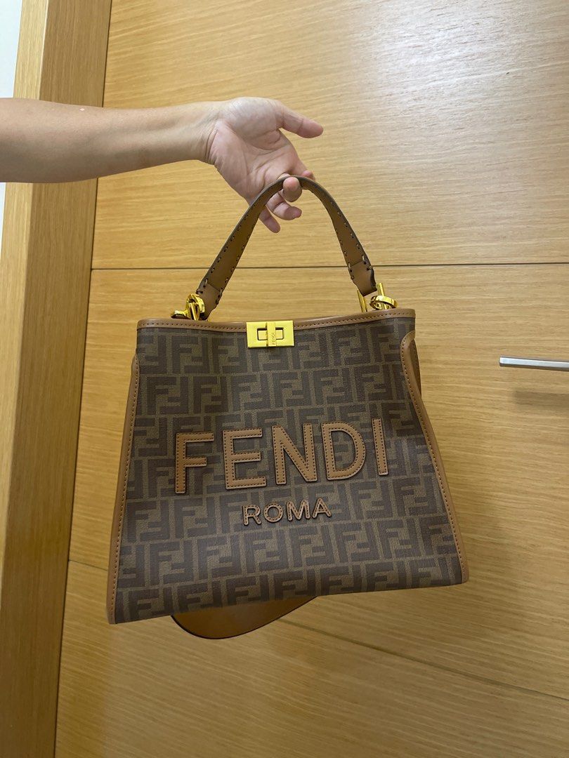 Fendi handbag Coach long wallet