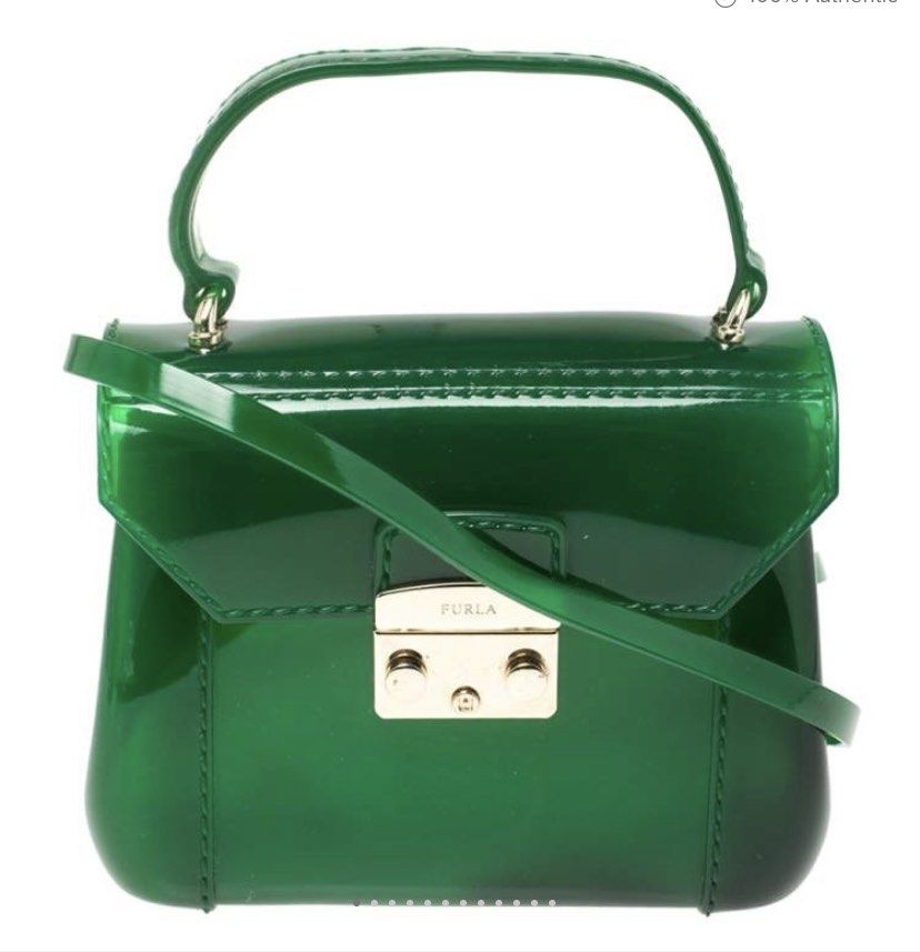 Authentic Furla Candy Bonbon Mini PVC Bag (Category: Luxury Bags & Wallets) located in Rosario. Submitted by myvinatgepieces (Listing ID 1333849364, Image 1). Description: Authentic Furla Mini Bonbon Very Good Used Condition Replaced Strap Minor signs of wear Hairline scratches Slightly faded hardwares Dirt on the bottom part No other inclusions A beautiful bag from Furla to light your style. It is a definite must-have. This Candy Bon Bon comes m