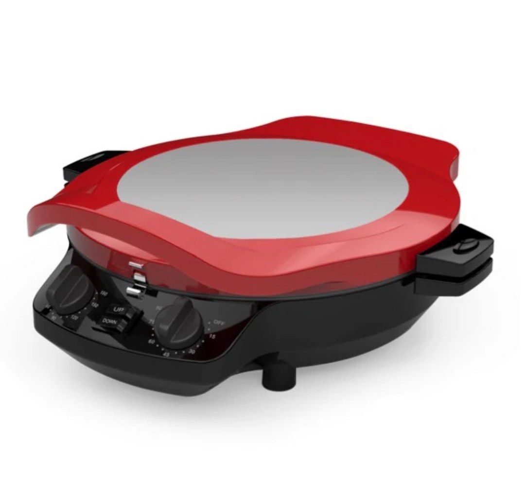 Baumann 3+1 Grill—Pizza maker (brand new) (Category: Ovens & Toasters) located in Makati City. Submitted by m_mna (Listing ID 1333874258, Image 3). Description: I bought from S&R It’s 50% discount When the craving for pizza hits you, and you’re dreaming of stringy, melting cheese with all your favorite toppings, but just don’t feel like going out or waiting for cold pizza delivery – the Baumann 3-in-1 Grill+Skillet Pizza Maker has got your back. 