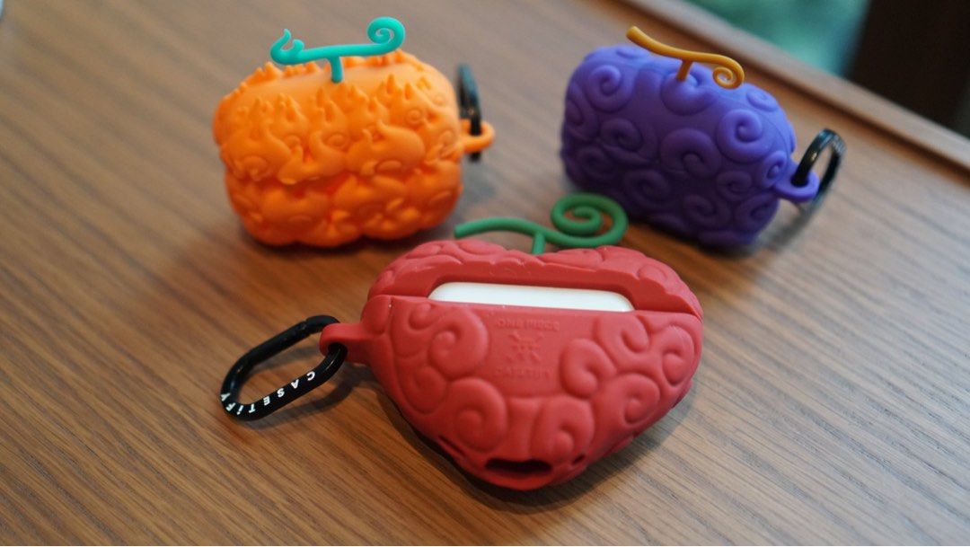 Casetify Airpods Pro Gum gum/Mera mera/OP OP fruit cover, Hobbies