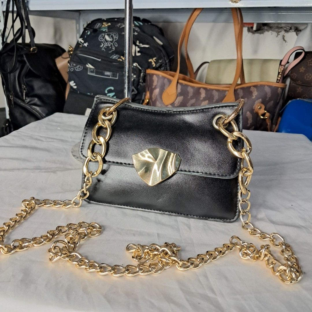Handbag gold chain discount