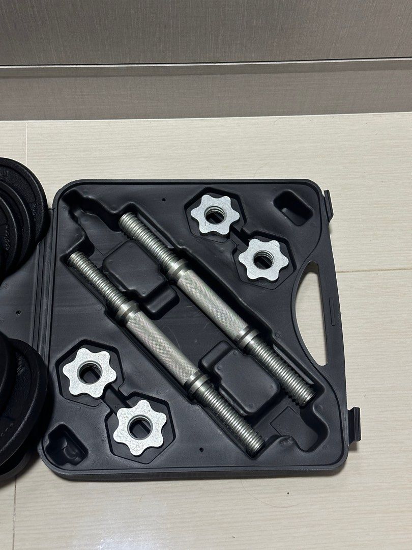 Domyos dumbbell set 20kg best sale