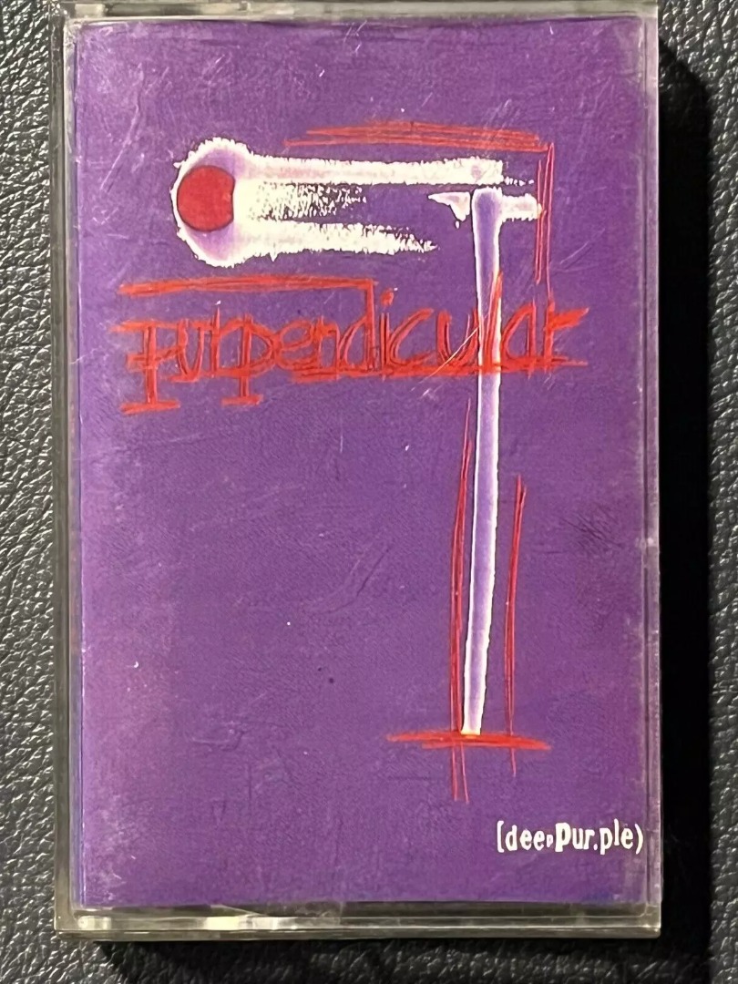 DEEP PURPLE Purpendicular PHILIPPINES Paper Label Cassette, Hobbies ...