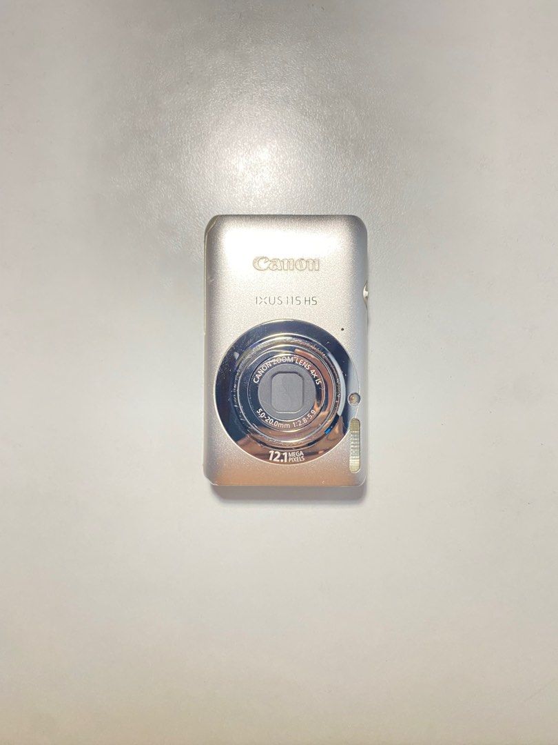 Digital Camera Canon IXUS 115 HS (Category: Cameras) located in Valenzuela. Submitted by alfeopaulramos7490 (Listing ID 1333986069, Image 2). Description: Canon IXUS 115 HS 12.1 megapixel P7,499 ONLY +sf INCLUSION: * canon ixus 115 hs body * original canon battery * original canon wrist strap * original canon hard case * original tylex charger * original tylex cable * original patriot sd card 4gb - NO ISSUE - 100% ALL WORKING - VINTAGE VIBE / QUA