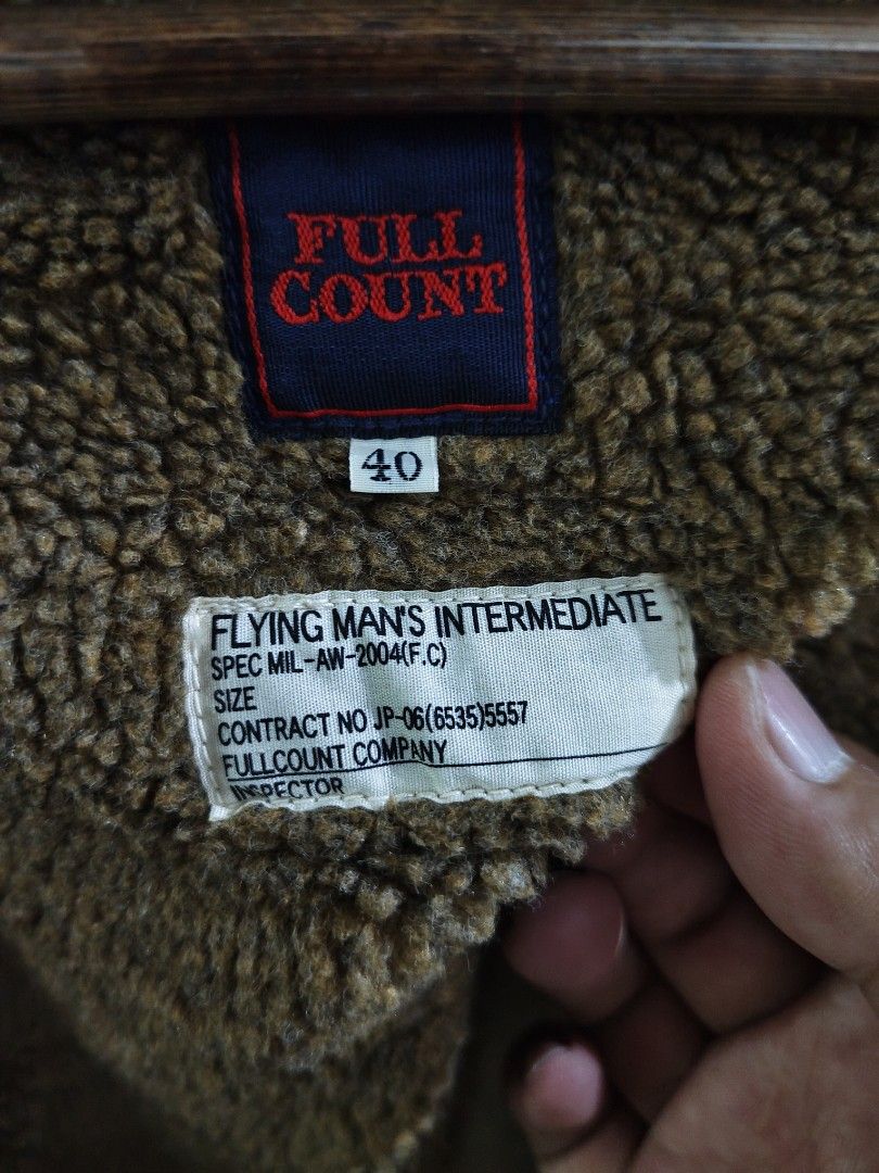 FULLCOUNT FLYING MANS INTERMEDIATE (Category: Coats, Jackets and Outerwear) located in Baguio. Submitted by archival_thrifted.ph. (Listing ID 1333935591, Image 2). Description: FOR SALE‼️ . FULLCOUNT FLYING MANS INTERMEDIATE .STILL IN GOOD CONDITION .ISSUE NORMAL SIGN OF USAGE .SIZE 40 ON TAG (MENS) .PHP 2680 PLUS SF .❌❌ COP/COD .MOP GCASH .COURIER J&T .BAGUIO AREA .DM FOR SURE BUYER.