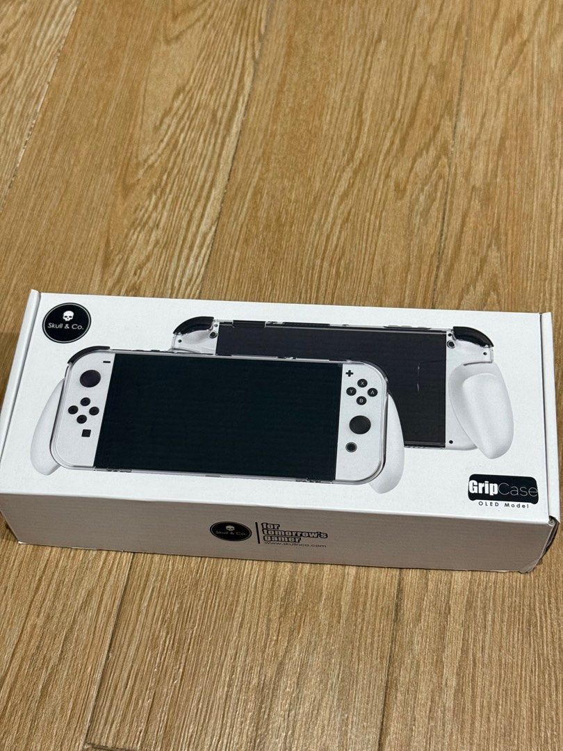 Grip Case for Nintendo Switch OLED (Skull & Co), Video Gaming, Gaming