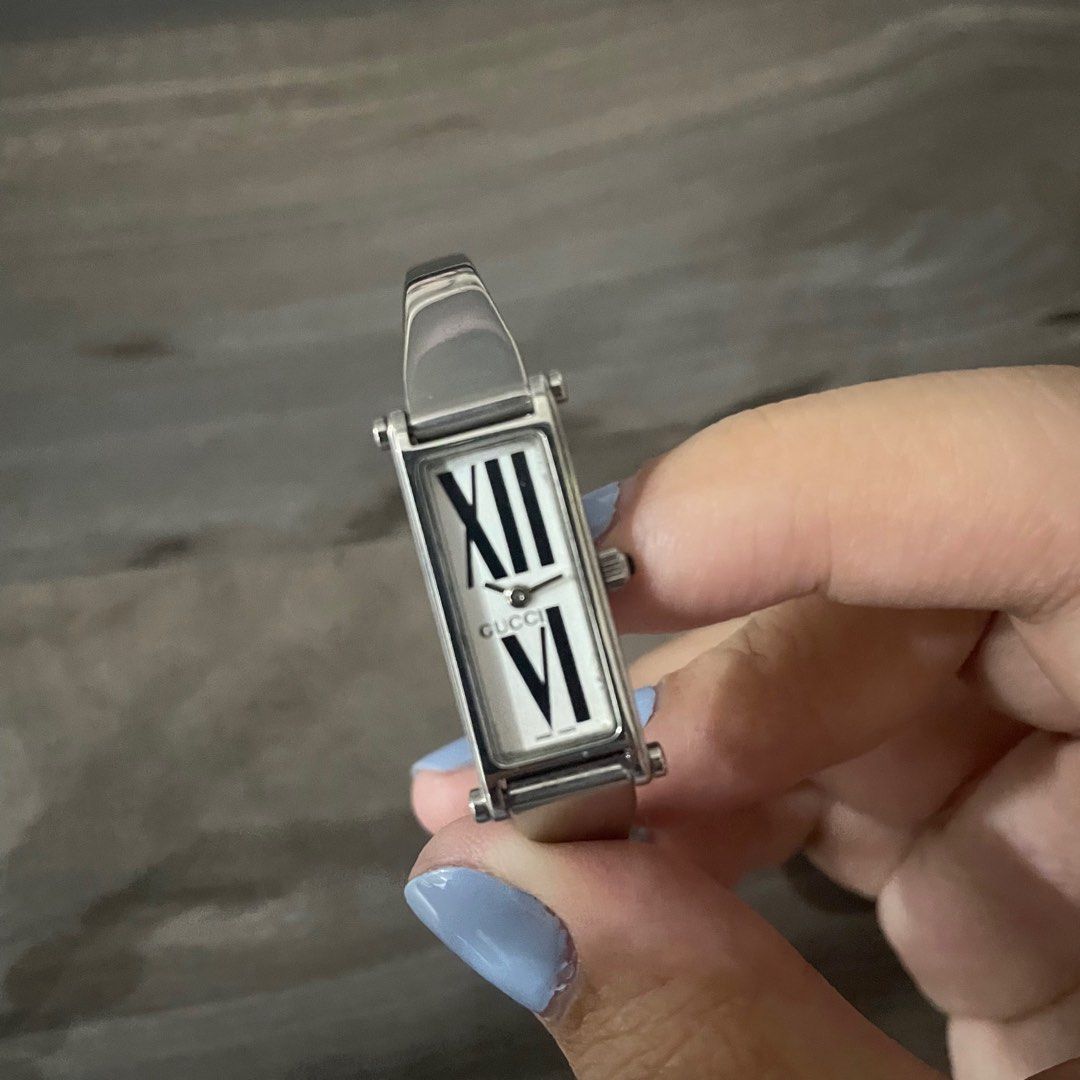 Gucci 1500l watch stainless steel shop