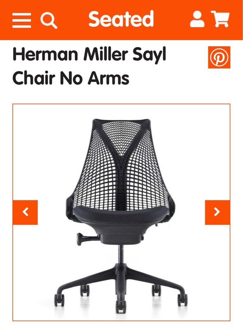 Sayl chair no arms 2025